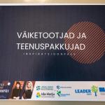 Töötuba - Väiketootjad ja teenuspakkujad